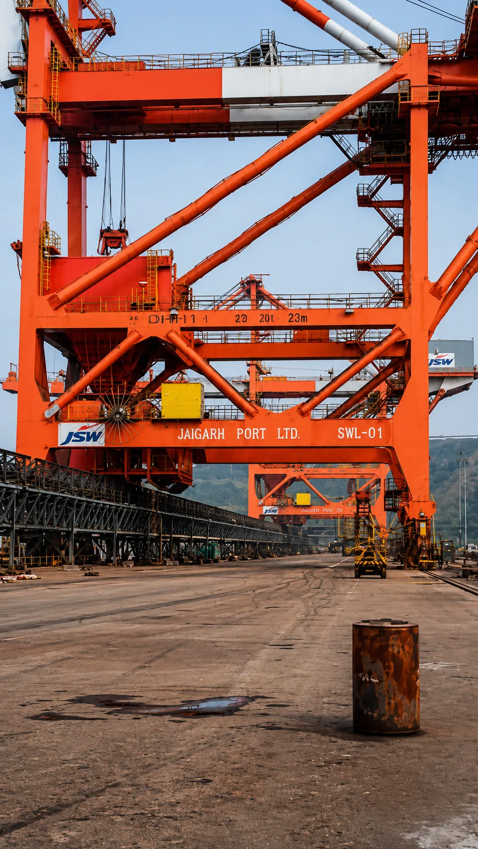 JSW Jaigarh Port crane rail commissioned and operational
